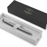 خودکار پارکر وکتور تمام استیل گیره کروم - Vector Steel Ballpoint Pen