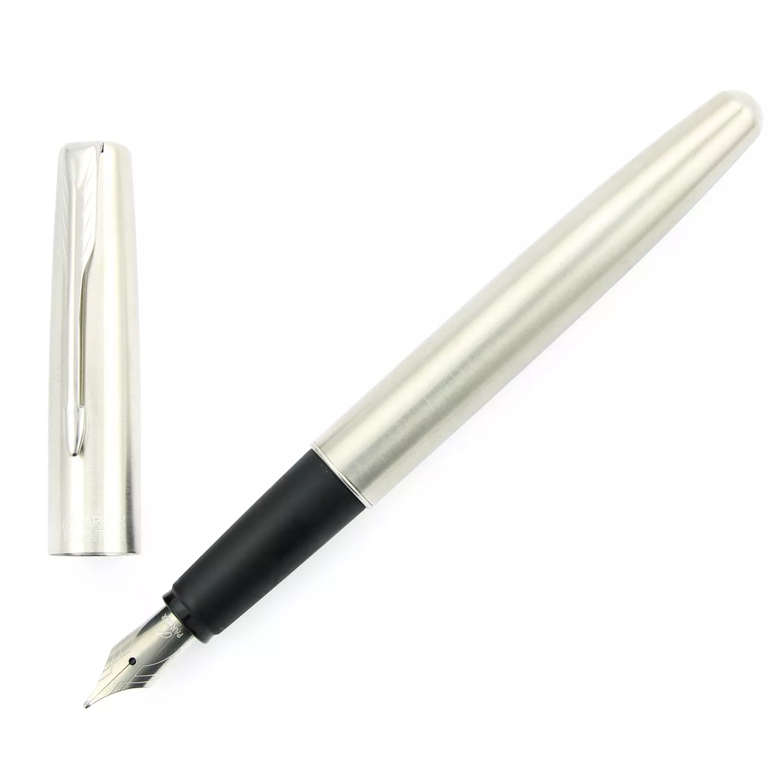 خودنویس استیل پارکر مدل فرانتیر - Parker Frontier Stainless Steel CT Fountain Pen