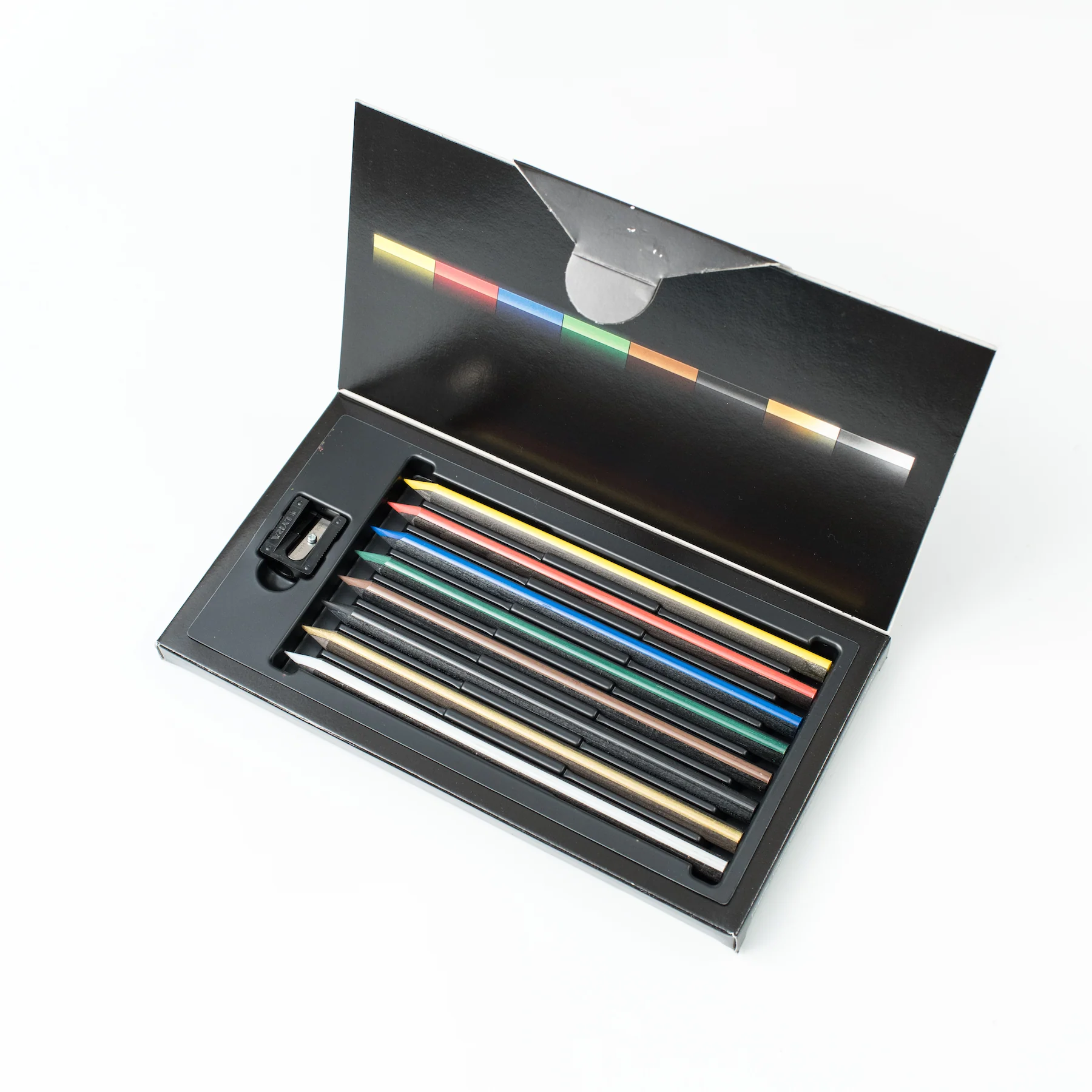 مداد رنگی حرفه ای لیرا 8 رنگ مدل استریپ Lyra Color Stripe set of 8