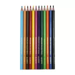مداد رنگی ۱۲ رنگ البرز مدل WOODLESS
