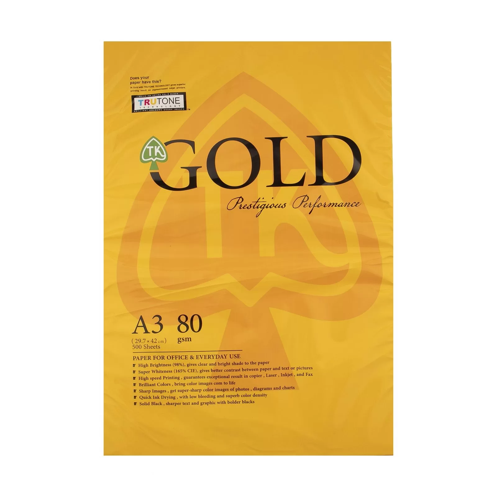 کاغذ A3 گلد 80 گرمی GOLD
