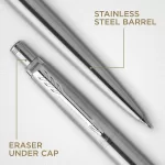 اتود ژوتر تمام استیل گیره کروم – Jotter Stainless Steel Mechanical Pencil