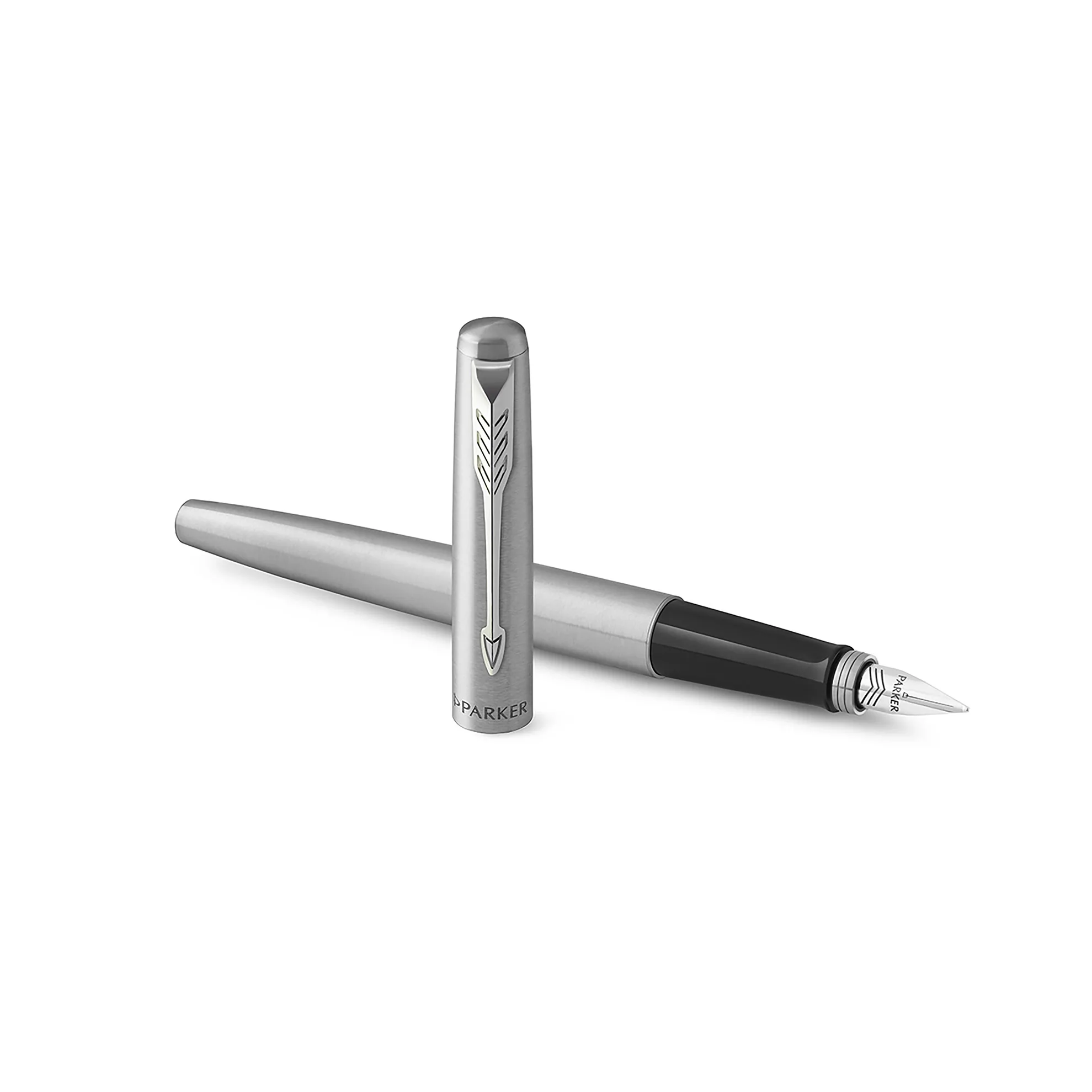 خودنویس ژوتر تمام استیل گیره کروم - Jotter Stainless Steel Fountain Pen