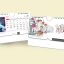 تقویم رومیزی پایه سلفونی – کد SH-790-63