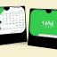 تقویم رومیزی پایه سلفونی – کد SH-794-70
