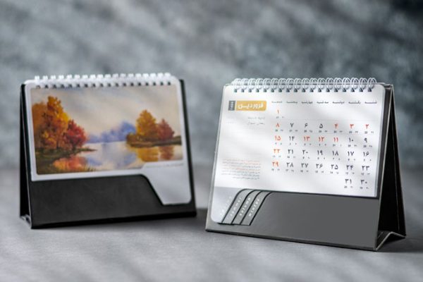 تقویم رومیزی پایه سخت – کد SP-775-3183